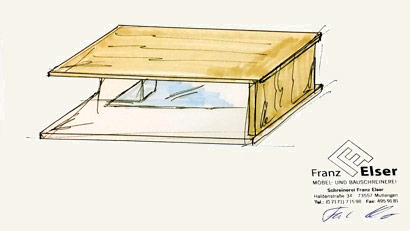 Schreinerei Elser, Entwurf exklusiver, induvidueller Möbel 
